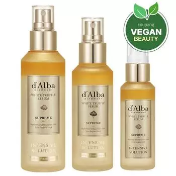 d Alba White Truffle Supreme Intensive Serum 150 мл + 100 мл + 50 мл набор, 1 набор