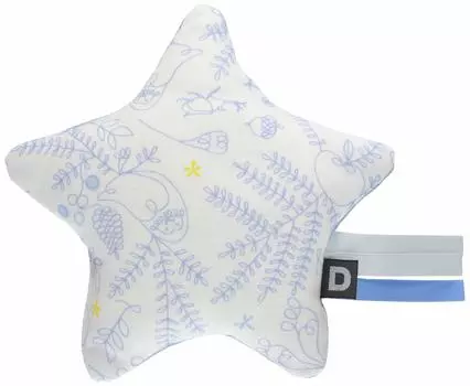 D BY DADWAY Gauze Star Rattle TYDB0151322 Morinonakama/Blue