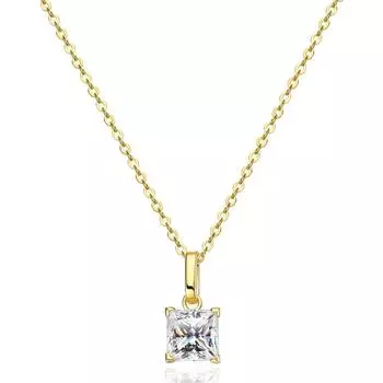 D цвет 1,2 карата 6*6 мм подвеска принцессы из муассанита для женщин S925 с серебряным покрытием Pt950 изящные ювелирные изделия 1.2 Carat