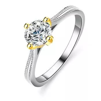 D цвет 1 карат муассанит бриллиантовое кольцо женское серебряное кольцо с четырьмя когтями кольцо с бриллиантом 18 карат предложение обручальное кольцо кольцо с бриллиантом подарок для подруги 10