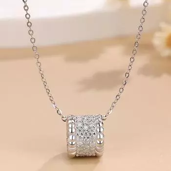 D цвет, модные все 1,5 мм, отличная огранка, ожерелье из стерлингового серебра S925 с муассанитом для женщин, ключичная цепочка с бриллиантами, ювелирные изделия GRA