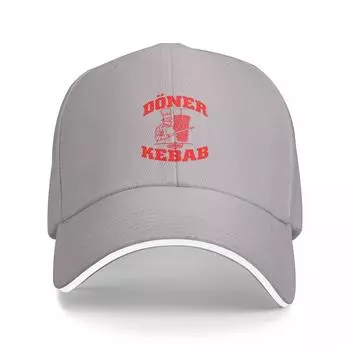 Д?Кепка NER KEBAB, DONER KEBAB, бейсболка, забавная шляпа, бейсболка, мужская шапка унисекс, женская
