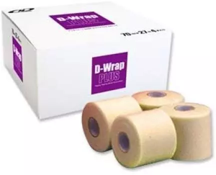 D Medical Underwrap Plus, маленькая упаковка 70 мм x штук D-Wrap 27 м/4 бежевый