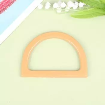 D-образная ручка для сумки, полимерное кольцо, ручки для сумки, сумка для багажа, ручная работа бежевый