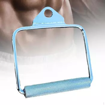 D-образная рукоятка для крепления троса LAT Тяга вниз Тренировка с отягощениями Упражнение для домашнего спортзала Оборудование для бицепсов