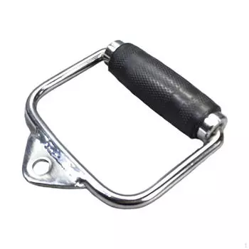 D-образная рукоятка для подъема рук для тренировок с эспандером и упражнений на подтягивания rubber wrapped