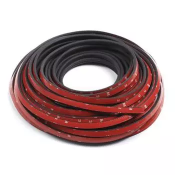 D-образная внутренняя отделка автомобиля, звукоизоляционная резиновая уплотнительная лента