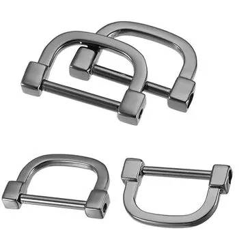 d-образное кольцо аксессуары ручной работы детали Металлическая фурнитура материал для рукоделия Аксессуары винтового типа 25 мм (Тетсукуро) 4 шт