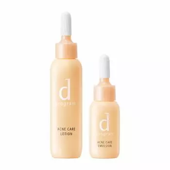 d Program Acne Care Set MB Lotion 23mL Emulsion 11mL trial size For sensitive for acne prevention [Official] + 7-day [Quasi-drug] skin,