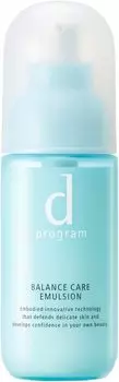 d Program Balance Care Эмульсия MB Молочный лосьон Для чувствительной для заметной 100 мл [Официальный] [Квази-лекарство] кожи, поры,