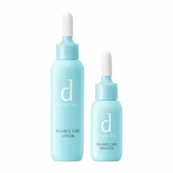 d Program Balance Care Set MB Lotion 23 мл Эмульсия 11 мл пробная версия Для чувствительной кожи с заметными порами [Официальный] + 7-дневный [Квази-лекарственный] уход,