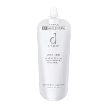 d Program Brightening Clear Lotion MB Lotion Refill Whitening Care for Sensitive Skin 120 мл [Официальный] [Квази-лекарство]