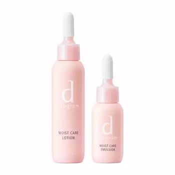 d Program Moist Care Set MB Lotion 23mL Emulsion 11mL trial size For sensitive skin For those concerned about dry skin [Official] + 7-day [Quasi-drug]