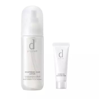 d program Осветляющий очищающий лосьон MB Лосьон 125 мл Мини-средство для умывания для чувствительной кожи Отбеливающий уход + [Квазилекарство]