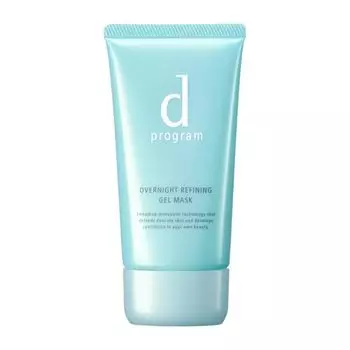 d Program [Quasi-drug] Лечебная ночная гелевая маска-пакет/маска для тела без запаха 60 г