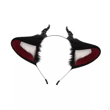 Дьявольская повязка на голову для косплея, женский декор, головной убор на Хэллоуин для ролевой игры