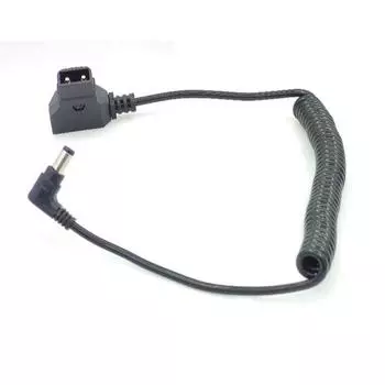 D-Tap Male To Right Angle Dc 5.5X2.5Mm Cable For Dslr Rig Power V-Mount