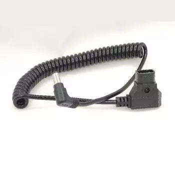 D-Tap Male To Right Angle Dc 5.5X2.5Mm Cable For Dslr Rig Power V-Mount