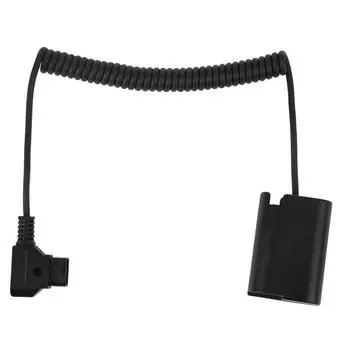 D Tap to DMW DCC17 Спиральный кабель для фиктивной батареи Адаптер батареи DMW BLK22 для Lumix S5 S5K S5GK GH5II