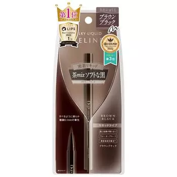 D Up Deep Up Deep Silky жидкая подводка для глаз Brbk коричневый черный 1 упаковка X 1