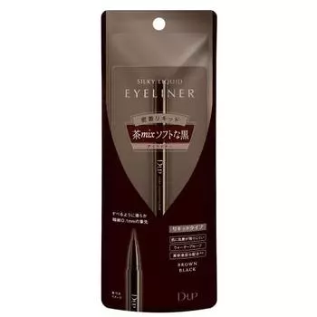 D-UP Silky Liquid Eyeliner BRBK Brown Black 1 шт. (х 1)
