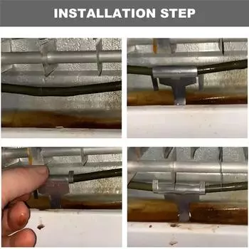 DA61-06796A Зажим для дренажа испарителя для Samsung, зажим для дренажа размораживания AP5579885, с датчиком температуры размораживания DA32-0006W 4 шт. CHINA