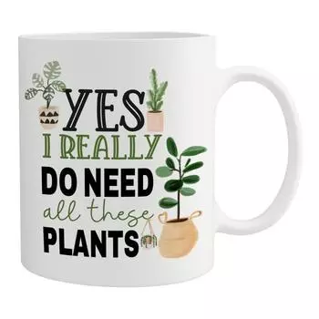 Да Мне Очень Нужны Растения Растения Керамические Кофейные Кружки Чайные Чашки Растения Растения Растения 301-400ml
