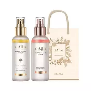 DABBA White Truffle First Spray Serum + White Truffle Vital Spray Serum подарочный набор (100мл)