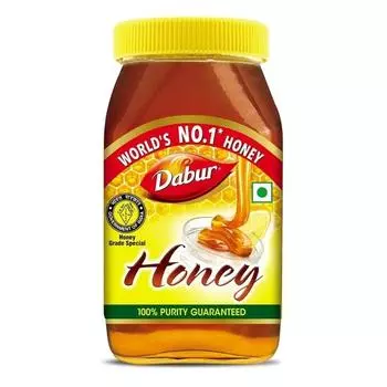 Dabur Honey - 1 кг | 100% Pure | Бренд меда №1 в мире без добавления сахара