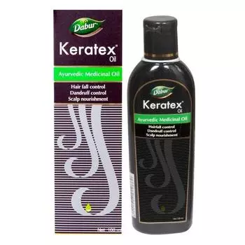 Dabur Keratex Oil - 100ml | Ayurvedic Medicinal Oil | Reduces Hairfall | Controls Dandruff | Nourishes Scalp | Strengthens Hair Root