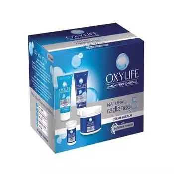 Dabur Oxylife Salon Professional Крем-отбеливатель с естественным сиянием