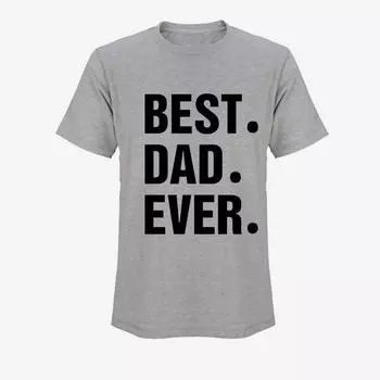 Dad Best Ever Printing Men Casual Tshirt Short Sleeve Summer Cotton Tops Tee 2XLTag 2XL=US L