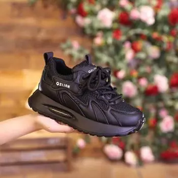 Dad Shoes Girl 2025 New Autumn and Winter German Training Little White Women s Shoes Platform Casual Sneakers Height Increasing Mountaineering with 35 светло-серый