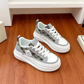 Dad Shoes, новая женская обувь на весну, повседневные кроссовки на платформе INS 35