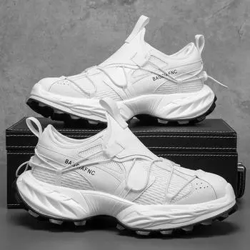 Dad shoes summer new breathable non-slip trend versatile men s shoes casual tide brand niche outdoor travel tide shoes 39