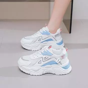Dad Shoes Women s Spring 2025 New Shoes Women s Tide ins Versatile Popular Spring and Autumn Casual Sneakers Tide Shoes 35