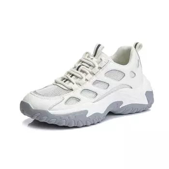 Dad shoes women s spring spring 2025 new sports breathable casual shoes children s platform running leather women s shoes 35