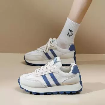 Dad Shoes Женские весенние новые модные туфли на платформе Повседневные кроссовки 35