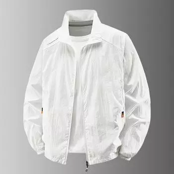 Dad Summer Sunscreen Clothes Middle-aged Men s Breathable Jacket M