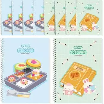 Dada Peanut Family Korean 10-space Slim Elementary School Spring Notebook, a popular character in Korea