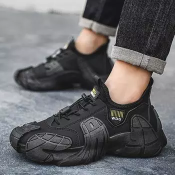 Daddy shoes men s shoes 2025 spring new large size outdoor sports shoes men s platform trendy shoes 39 хаки
