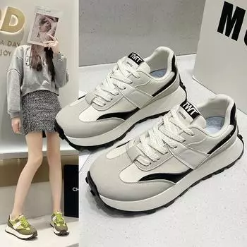 Daddy Shoes Женская обувь Forrest Gump Повседневная модная женская обувь Дышащие кроссовки 35