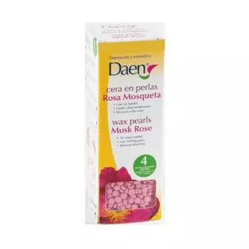 Daen Depilation Wax Pearls Musk Rose 200g