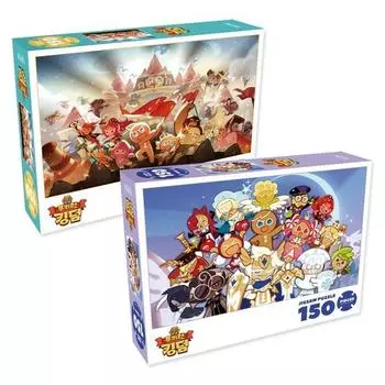 Набор из 2 пазлов Daewon&Book Cookie Run Kingdom, популярные корейские пазлы