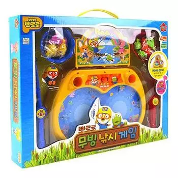 Daeyoung Toys Pororo Moving Fishing Game, РазноцветныеПопулярные корейские куклы и игрушки