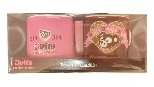 Даффи приносит кружку Bear Pair Mug Heart Mug Valentine White Day
