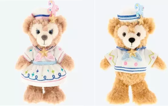 Даффи Шелли Мэй Пози Мягкая игрушка Disney Sea 20th Anniversary Disney Sea Набор пар конечностей и стоящая/двигающаяся