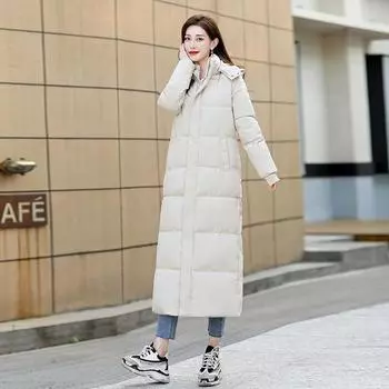 DAFIFY Женская мода Повседневные Осенне-зимние Однотонные с принтом Куртки и Пальто Пуховики S