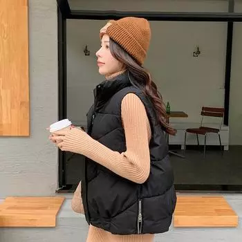 DAFIFY Женская мода Повседневные Осенне-зимние Однотонные с принтом Куртки и Пальто Пуховики M