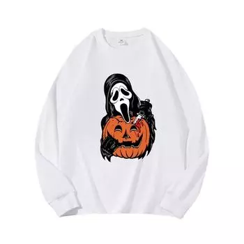 Dagger Autumn Clothing Long Sleeved Pure Cotton New Men s and Women s Top, Spring Inner Layer, Basic Shirt, Round Neck Long Sleeved T-shirt M коричневый